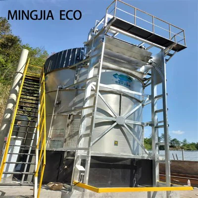 Compost veža na potravinový odpad