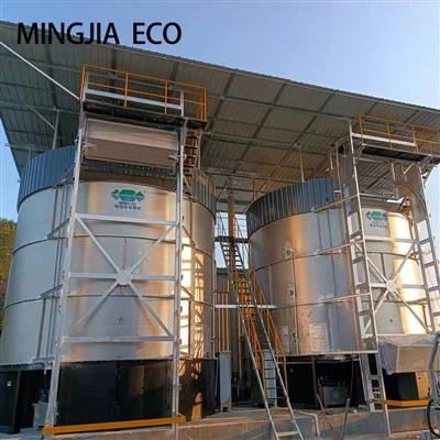 Fermenter s organickým hnojivom